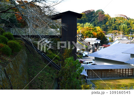 大分県竹田市「歴史の道」の散策コースの景観 「旧竹田荘」 大分県竹田市「歴史の道」の散策コースの景観 「旧竹田荘」 109160545