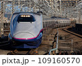 朝日を浴びる新幹線E2系「やまびこ」 109160570