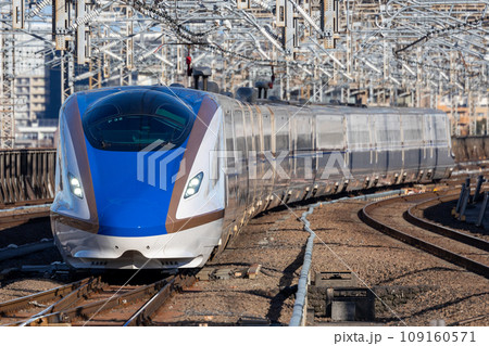 上越・北陸新幹線 E7系「かがやき」「はくたか」「あさま」「とき」 上越・北陸新幹線 E7系「かがやき」「はくたか」「あさま」「とき」 109160571