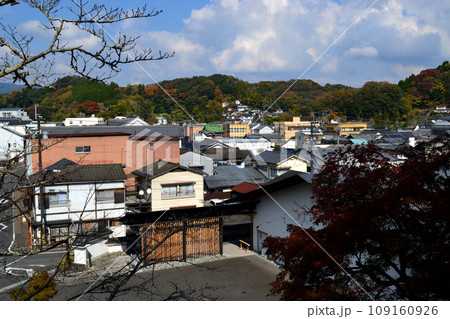 大分県竹田市「歴史の道」の散策コースの景観 大分県竹田市「歴史の道」の散策コースの景観 109160926