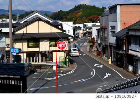 大分県竹田市「歴史の道」の散策コースの景観 大分県竹田市「歴史の道」の散策コースの景観 109160927