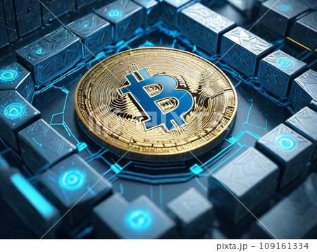 仮想通貨　ビットコイン　マイニング　ブロックチェーン 109161334