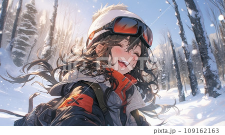 ［AI生成画像］スキー場の美少女3 109162163