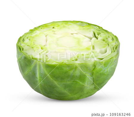 Brussel Sprouts isolated on white background Brussel Sprouts isolated on white background 109163246