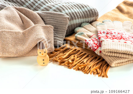 冬の防寒着 冬の防寒着 109166427