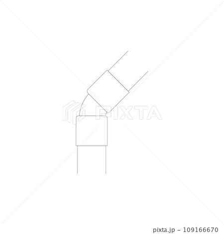 pipe connection icon illustration design pipe connection icon illustration design 109166670