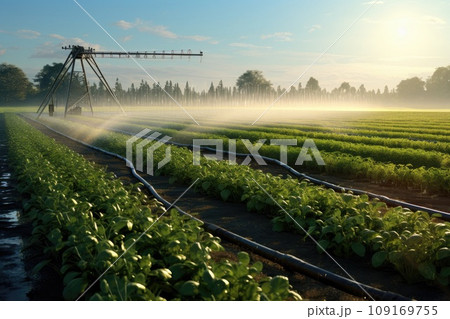 Efficient irrigation system for providing plants with adequate water supply 109169755