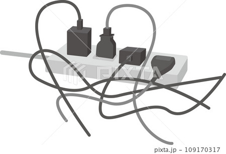 コンセントと配線 109170317