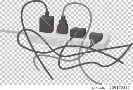 コンセントと配線 109170317
