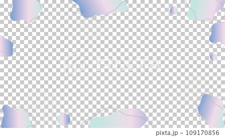 彩色漸層抽象液體形狀向量圖 彩色漸層抽象液體形狀向量圖 109170856