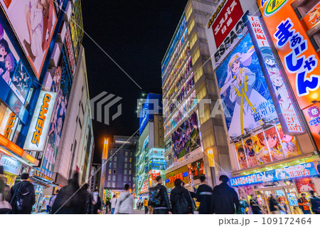 日本の東京都市景観 10週連続減↓…脱コロナ・希望の光…賑わう秋葉原=11月22日 日本の東京都市景観 10週連続減↓…脱コロナ・希望の光…賑わう秋葉原=11月22日 109172464