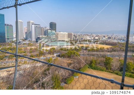大阪城天守閣から見る景色 109174874