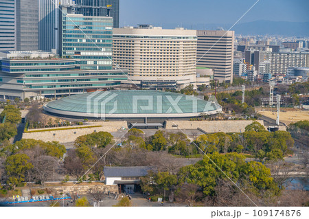 大阪城天守閣から見る景色 大阪城天守閣から見る景色 109174876