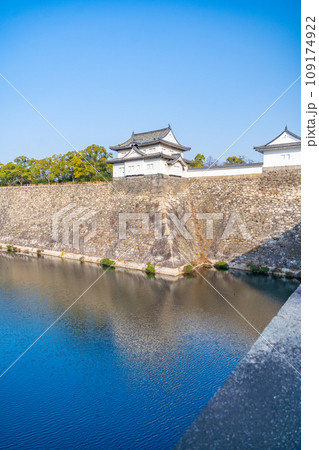 大阪城 千貫櫓 西外堀 大阪城 千貫櫓 西外堀 109174922