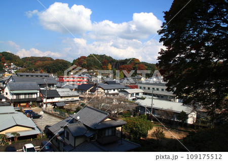 大分県竹田市「歴史の道」の散策コースの景観 大分県竹田市「歴史の道」の散策コースの景観 109175512
