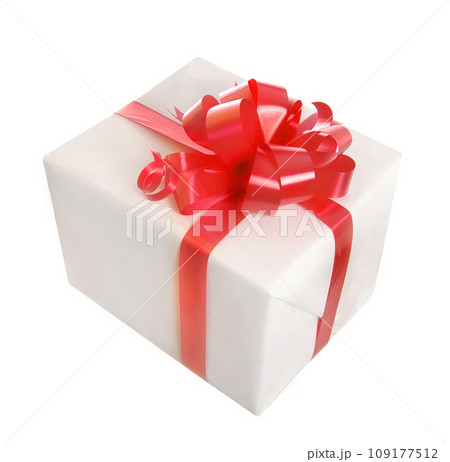 gift with red bow 109177512