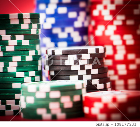 poker chips poker chips 109177533