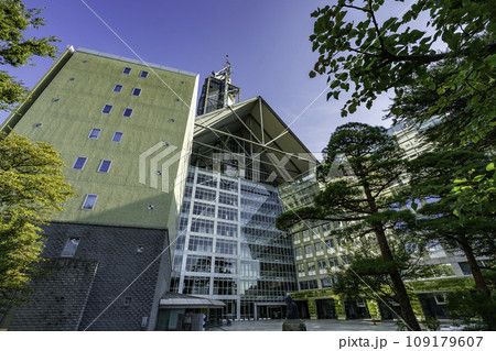 富山市街　富山市役所　富山県富山市 109179607