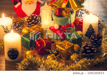 【素材】クリスマスイメージ 【素材】クリスマスイメージ 109180853