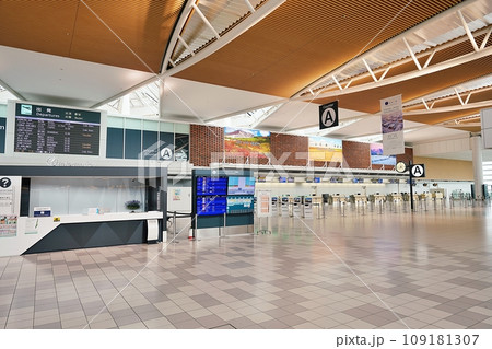 新千歳空港 出発ロビー 109181307