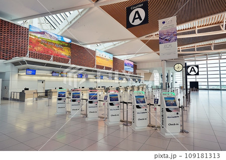 新千歳空港 出発ロビー 109181313
