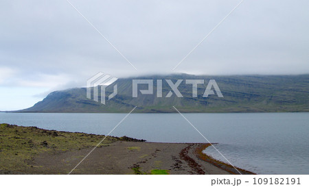 Borgarfjordur fjord view, east Iceland. Icelandic view Borgarfjordur fjord view, east Iceland. Icelandic view 109182191