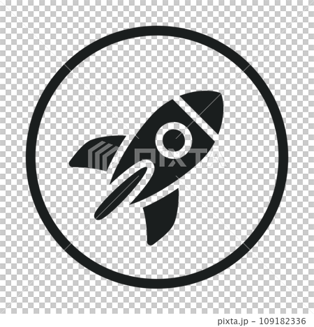 代表火箭和太空船業務的圖標 代表火箭和太空船業務的圖標 109182336