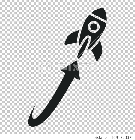 代表火箭和太空船業務的圖標 109182337
