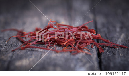 Closeup of Saffron Closeup of Saffron 109183137