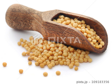 Golden mustard seeds Golden mustard seeds 109183356