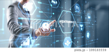 Mentoring Business. Personal Coaching. Training personal concept Mentoring Business. Personal Coaching. Training personal concept 109183559