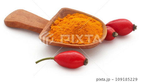 Rose hips with powder Rose hips with powder 109185229