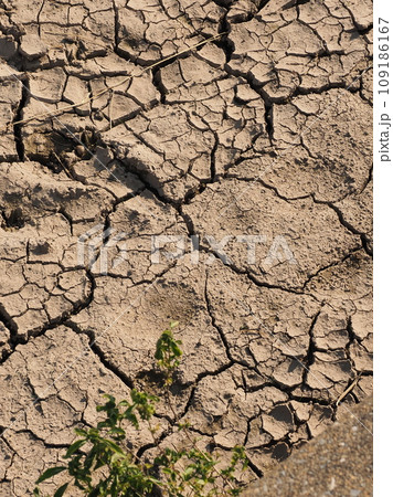 水不足　渇水　干ばつ　water shortage  water deficit 109186167