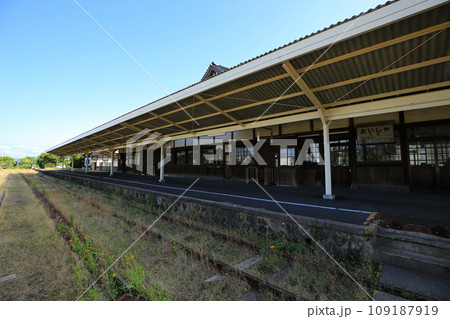 旧大社駅の線路とホーム（日本 島根県簸川郡大社町） 109187919