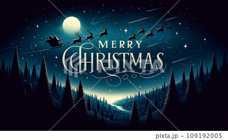 クリスマスの夜に現れたサンタクロース 109192005
