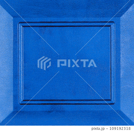 Blue leather with texture structure Blue leather with texture structure 109192318