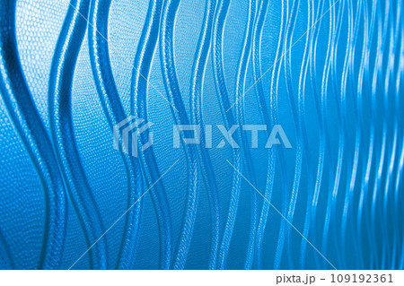 Blue leather with texture structure 109192361