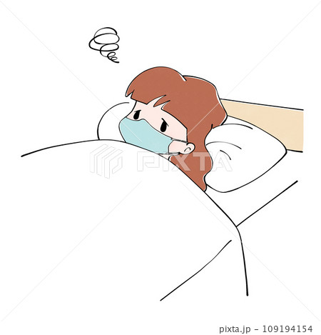 マスクが邪魔で眠れない 109194154