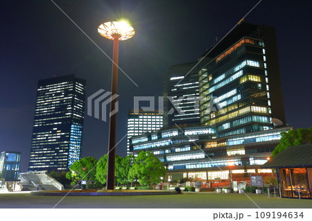 【大阪府】大阪ビジネスパークとの夜景 【大阪府】大阪ビジネスパークとの夜景 109194634