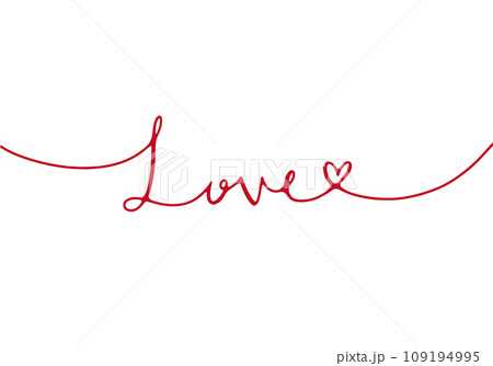 loveのレタリング文字 loveのレタリング文字 109194995