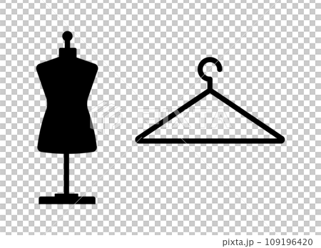 Torso hanger icon Torso hanger icon 109196420