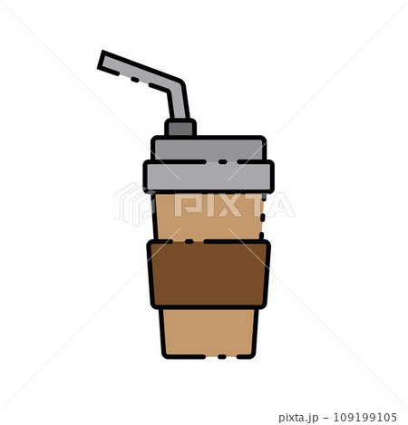 carnival drink cup icon vector 109199105