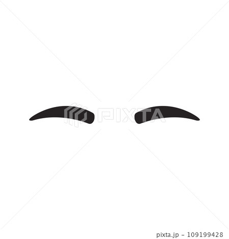 eyebrow icon vector 109199428