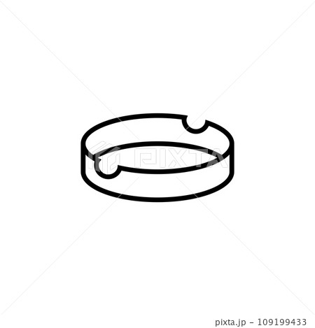 ashtray icon vector ashtray icon vector 109199433