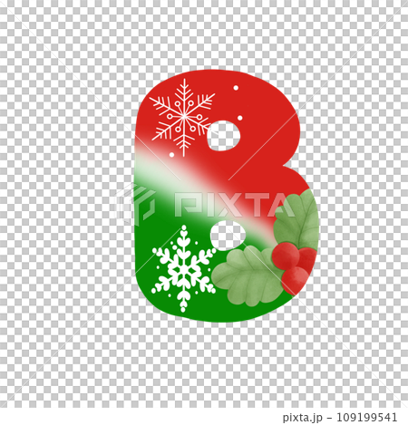 Color alphabet letter B Color alphabet letter B 109199541