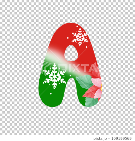 Color alphabet letter A Color alphabet letter A 109199569