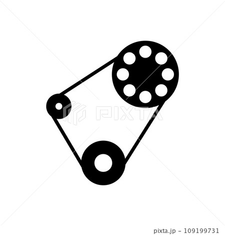engine belt icon vector 109199731