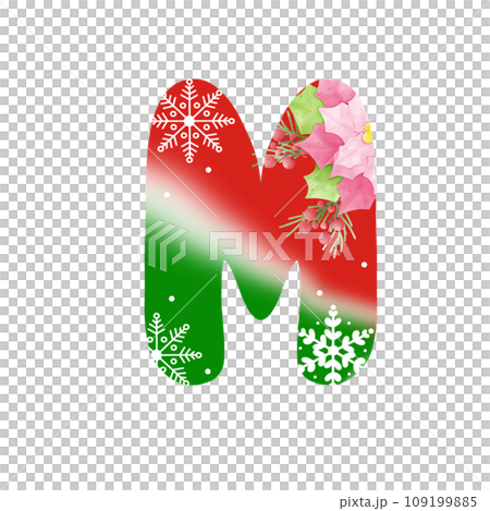 Color alphabet letter M Color alphabet letter M 109199885