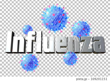 3DCG "influenza virus" 109201151