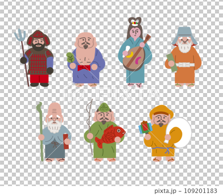 七個幸運的神 109201183